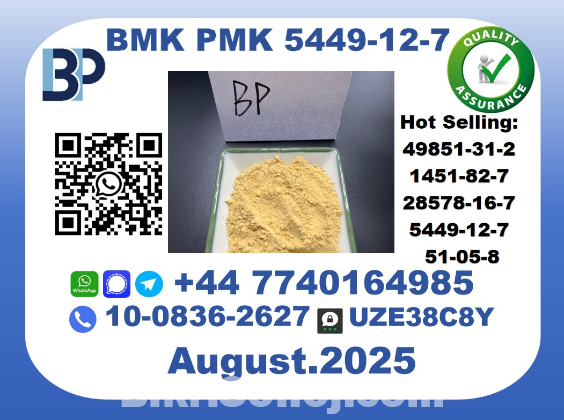 The New BMK PMK, CAS 5449-12-7 toppest Factory Supplier